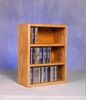 Solid Oak 78 CD Desktop or Shelf Cabinet - 303-1