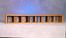 Solid Oak 8 Shelf Multimedia Storage Cabinet - 103D-4