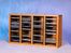Solid Oak 80 CD Desktop or Shelf Storage Cabinet - 409-1