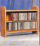 Solid Oak CD Storage Rack - 202
