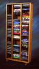 Solid Oak CD / VHS Media Tower - 313-4CD/VHS