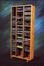 Solid Oak Combination Tower - CD / DVD - 313-4CD/DVD