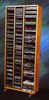 Solid Oak Storage Tower for CD's and DVD's - 312-4CD/DVD
