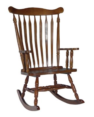 Solid Wood Rocker in Cottage Oak - R48-120