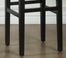 Sonata 26" Stationary Barstool in Beige Microfiber / Black - Armen Living - LCSTBAMFBE26