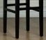 Sonata 26" Stationary Barstool in Green Microfiber / Black - Armen Living - LCSTBAMFGR26
