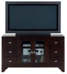 Sonoma Merlot 52" TV Stand with 6 Drawers - 044-9