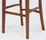 Sonora Stationary Barstool in Brown Leather / Cherry - Armen Living - LCSNBACHBR