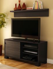 South Shore Agora 47" TV Stand with Wall Shelf - 4369675