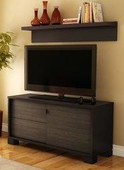 South Shore Agora 47" TV Stand with Wall Shelf - 4369675