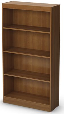 South Shore Axess Morgan Cherry Bookcase with Four Shelves - 7276767C