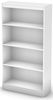 South Shore Axess Pure White Bookcase with Four Shelves - 7250767C