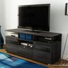 South Shore City Life II Gray Oak TV Stand - 4137676