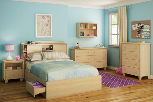 South Shore Clever Room 6 Piece Full Mates Bedroom Set - 2713211