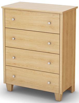 South Shore Clever Room Chest in Natural Maple - 3613034