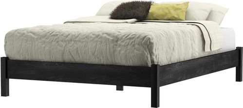 South Shore Flynn Full Platform Bed in Gray Oak - 3237204