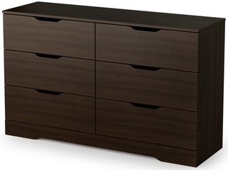 South Shore Holland Contemporary Dresser in Mocha - 3379010