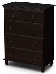 South Shore Moonlight Chest in Dark Mahogany - 3716034