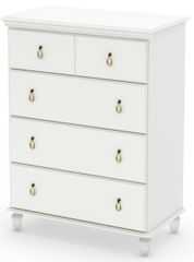 South Shore Moonlight Chest in Pure White - 3760034