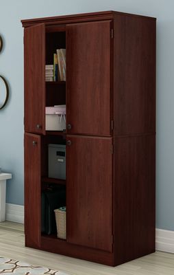 South Shore Morgan Royal Cherry Storage Cabinet - 7246971