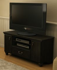 South Shore Noble 48" Traditional TV Stand in Ebony - 4387662