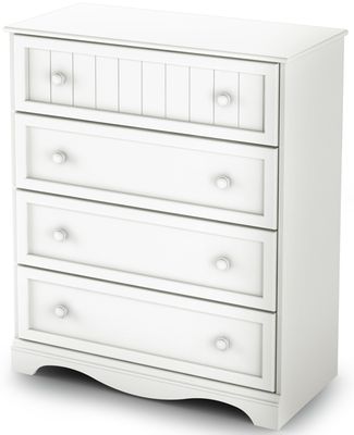South Shore Savannah Chest in Pure White - 3580034