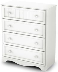 South Shore Savannah Chest in Pure White - 3580034