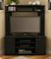 South Shore Vertex Transitional Corner TV Unit in Ebony - 4277629