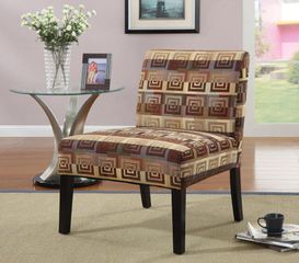 Spiral Pattern Accent Chair - 900185