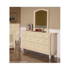 Splendor Dresser Antique Parchment - Largo - LARGO-ST-B2500-10