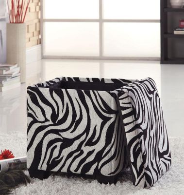 Square Fabric Storage Ottoman - 501087