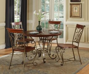 St. Ives 5-Piece Dining Set in Cinnamon - Home Styles - 5051-318