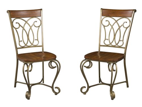 St. Ives Dining Chair (Set of 2) in Cinnamon - Home Styles - 5051-802