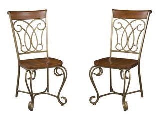 St. Ives Dining Chair (Set of 2) in Cinnamon - Home Styles - 5051-802