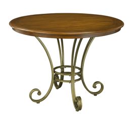 St. Ives Round Dining Table in Cinnamon - Home Styles - 5051-30