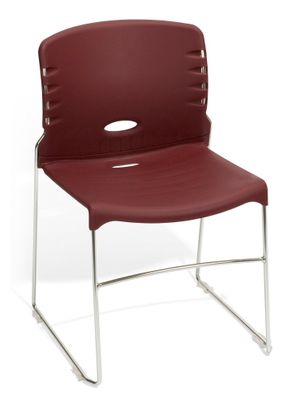 Stacking Chair - Plastic Seat and Back Stack Chair (Set of 4) - OFM - 320-P-SET