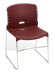 Stacking Chair - Plastic Seat and Back Stack Chair (Set of 4) - OFM - 320-P-SET