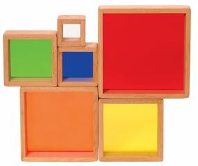 Stacking Rainbow Pyramid - Guidecraft - G5066