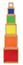 Stacking Rainbow Pyramid - Guidecraft - G5066