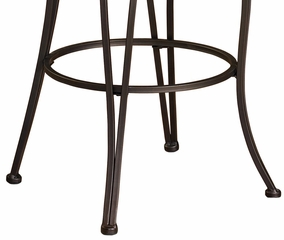 Stamped Back Bar Stool - Bronze with Muted Copper - Powell Furniture - 222-847