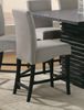 Stanton 24" Bar Stool (Set of 2) in Gray - Coaster - 102069GRY-SET