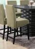 Stanton 24" Bar Stool (Set of 2) in Green - Coaster - 102069GRN-SET