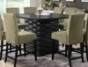 Stanton Counter Height Table in Rich Black - Coaster - 102068