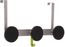 Stylish ALBA Over-the-Door Coat Triple Hooks