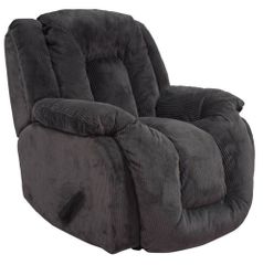 Summit Viva Grey Upholstered Rocker Recliner - 65045100010