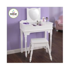 Sweetheart Vanity & Stool - KidKraft