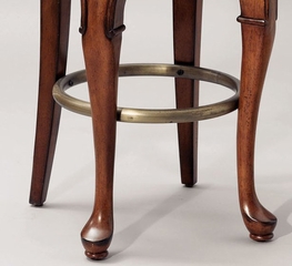 Swivel Armless Bar Stool - Jamestown Landing "Deep Cherry" - Powell Furniture - 987-729