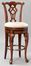 Swivel Armless Bar Stool - Jamestown Landing "Deep Cherry" - Powell Furniture - 987-729