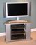 Swivel Entertainment Stand in Silver - 4D Concepts - 44032