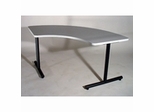 T-Mate in Nebula Gray by Mayline Office Furniture